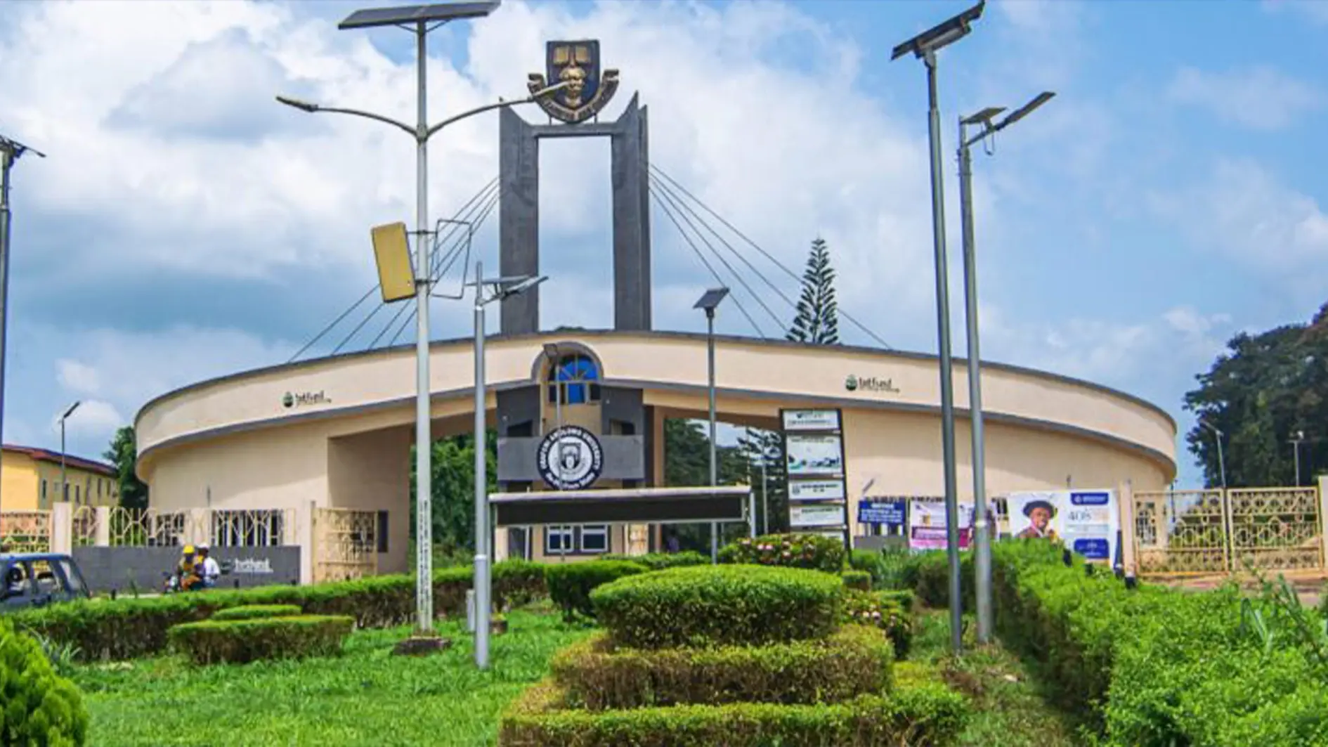 OAU campus gate